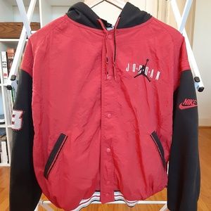 Auth 90s Jordan Windbreaker. Youth L/womans S